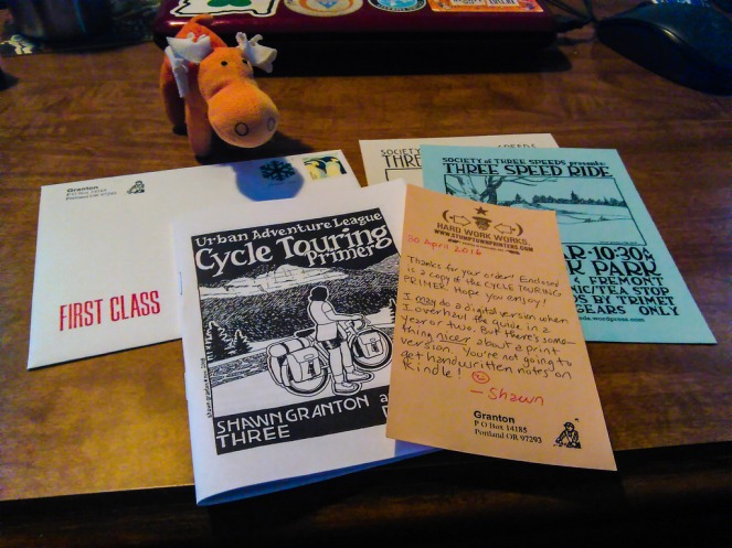 moosemoose realizes that yes, it'd be &quot;easier and quicker&quot; to have a zine in digital format. But we are old school around here. Plus, you can't get the personal touch, like handwritten notes or old flyers, via the ones and zeroes. So consider purchasing a